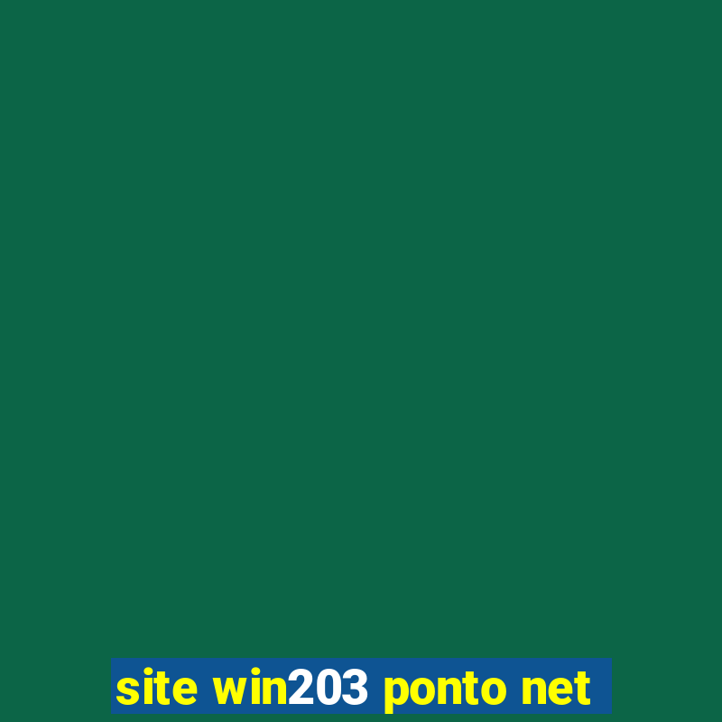 site win203 ponto net